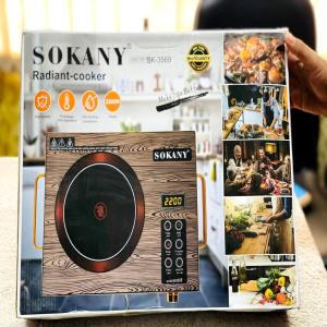 Sokany SK-3569 ceramic countertop single burner infrared electric stove-cooker.