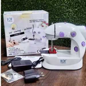 Mini Sewing Machine SM-202A | পোর্টেবল ইলেকট্রিক সেলাই মেশিন ফর হোম ইউজ