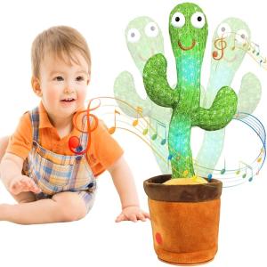 HelloKimi Singing Dancing Cactus Plush Toy (Rechargeable)